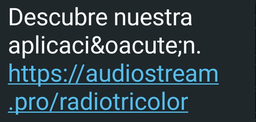Radio tricolor.bo